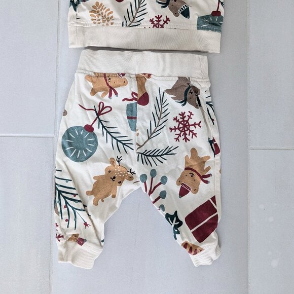 (4/$20) H&M -  Christmas Jersey Set - Picture 8 of 9